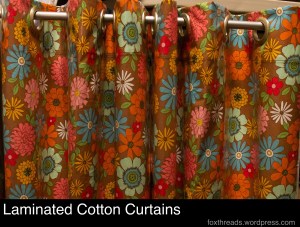Laminated Cotton Curtains