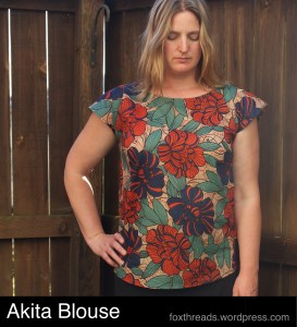 Fall Sewing #2: Akita Blouse